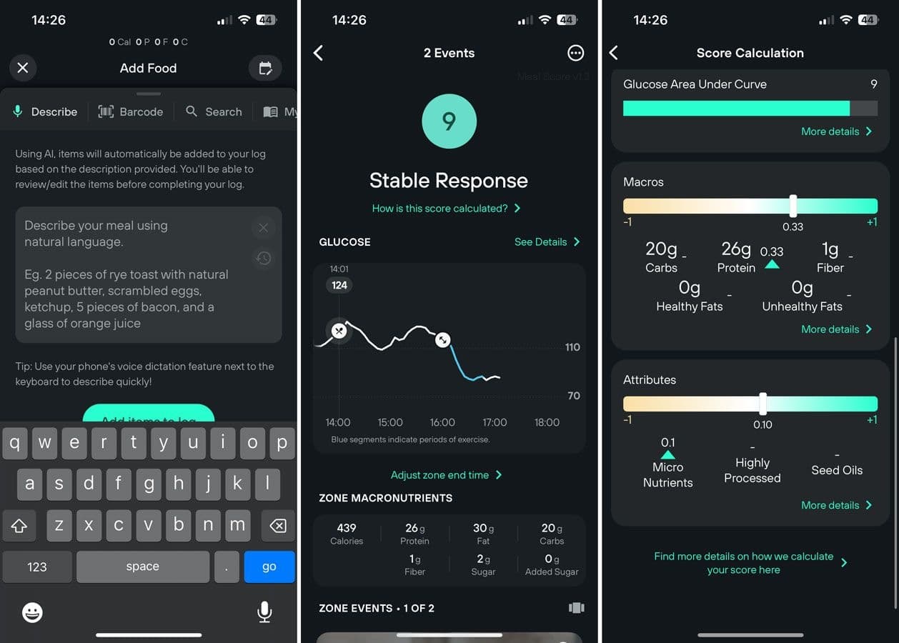 The app that helps you see what works for your body.