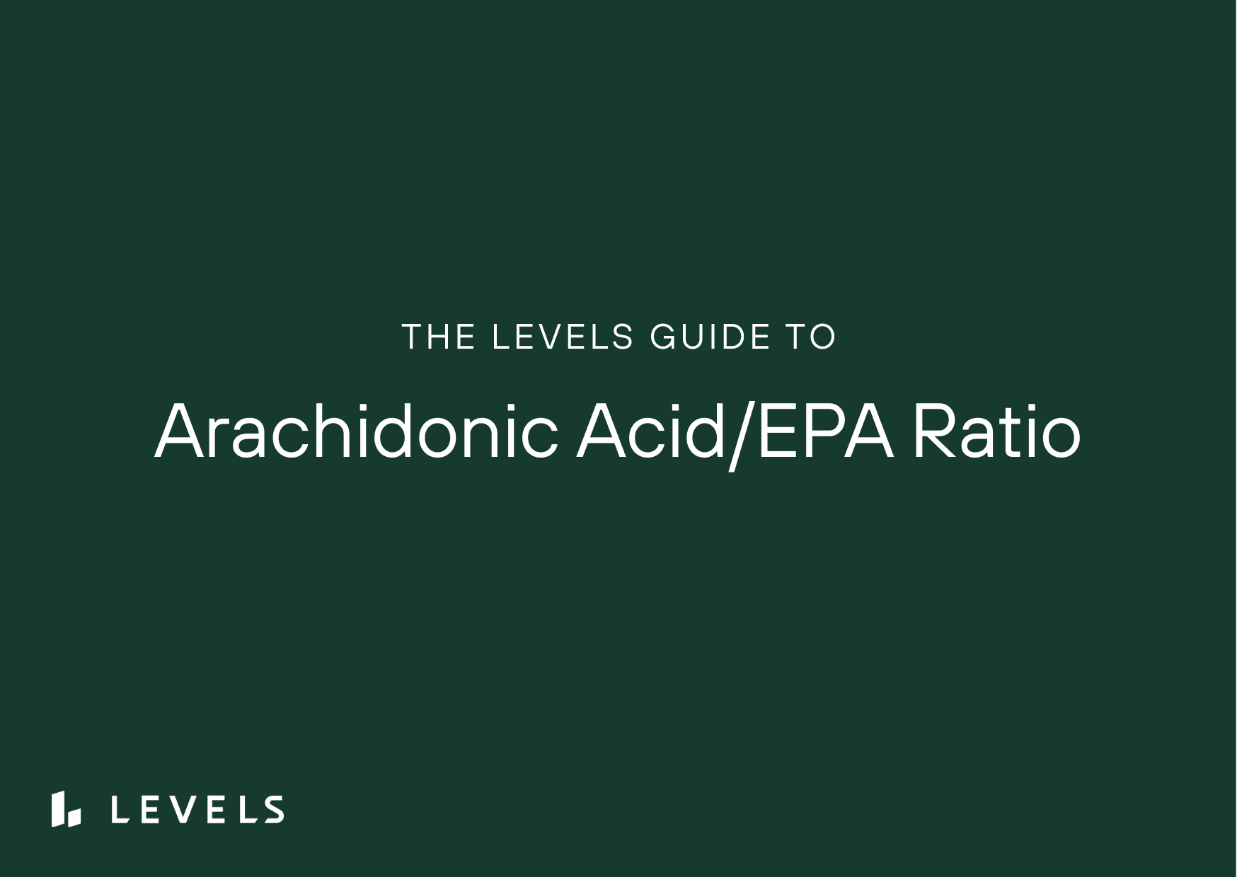 Arachidonic Acid/EPA Ratio