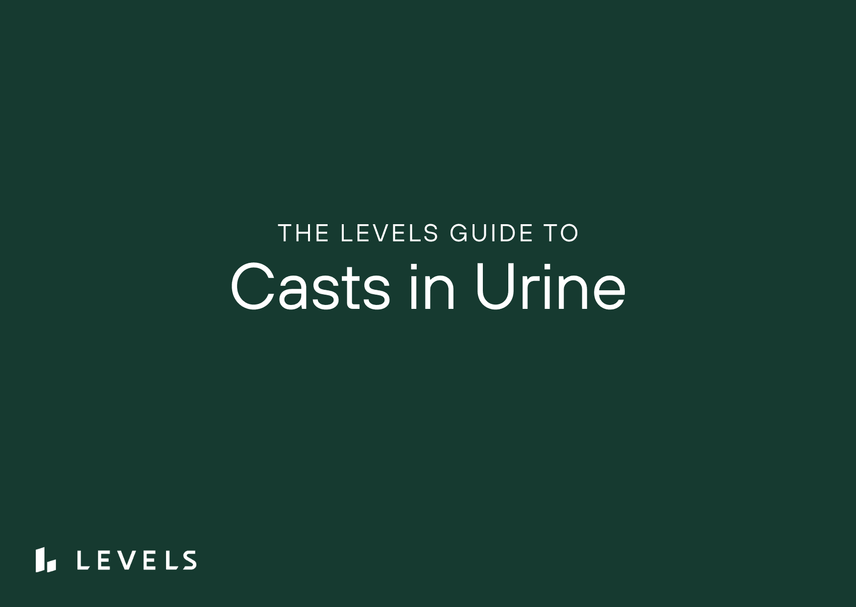 Casts in Urine