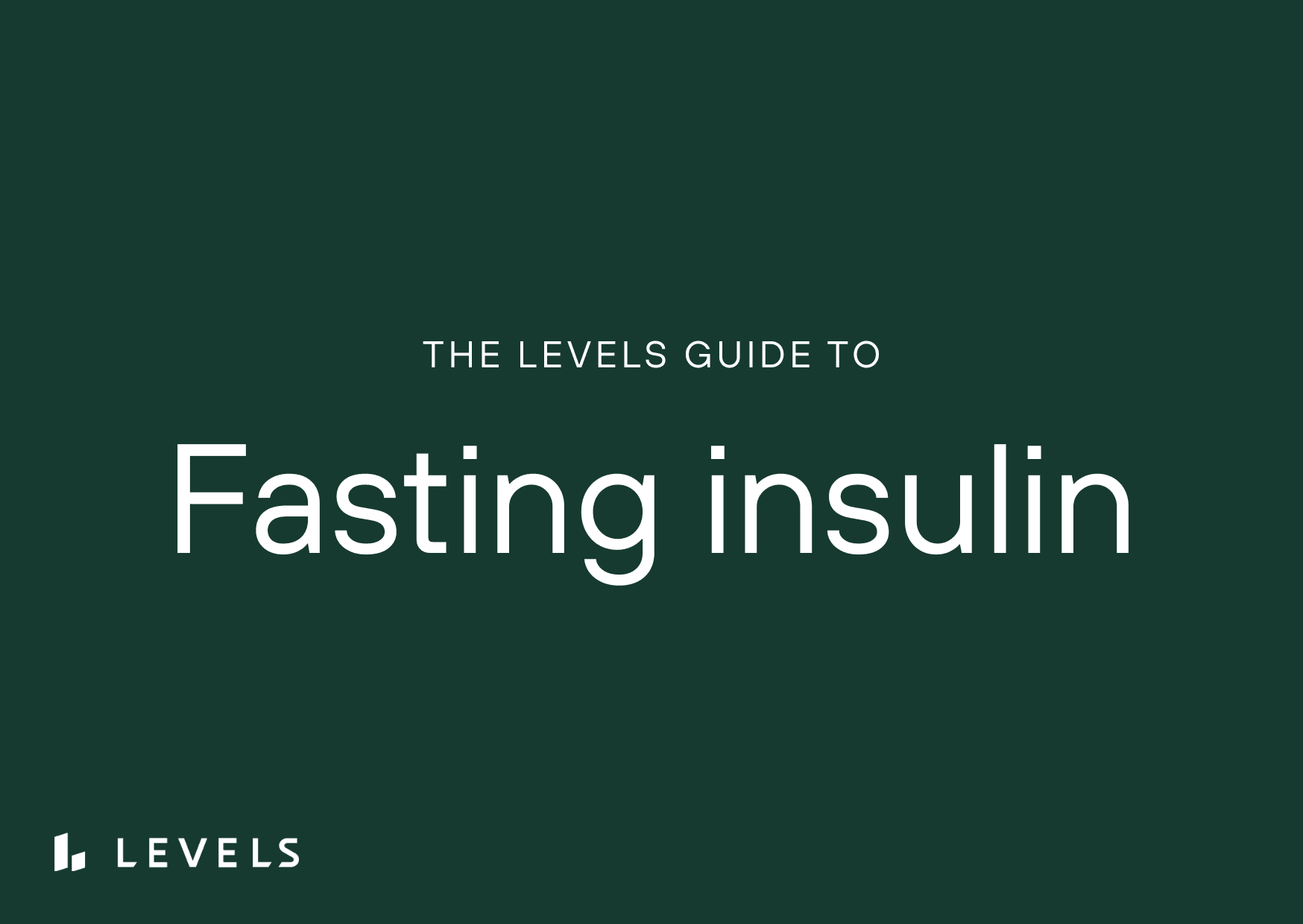 Fasting insulin