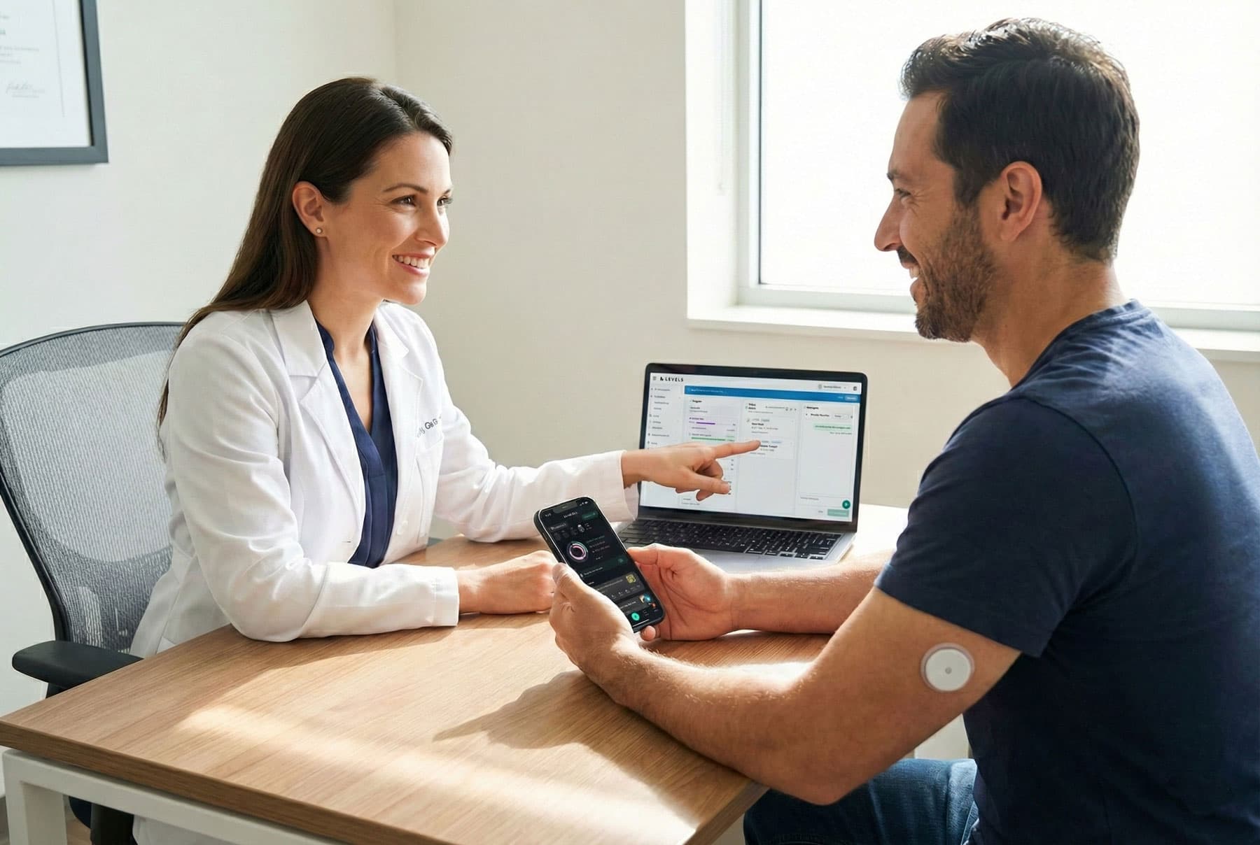CGM shows what happened, but food logs explain why. This story shows how logging meals inside the same app as CGM data gives clinicians immediate context, faster pattern recognition, and more confident coaching decisions.
