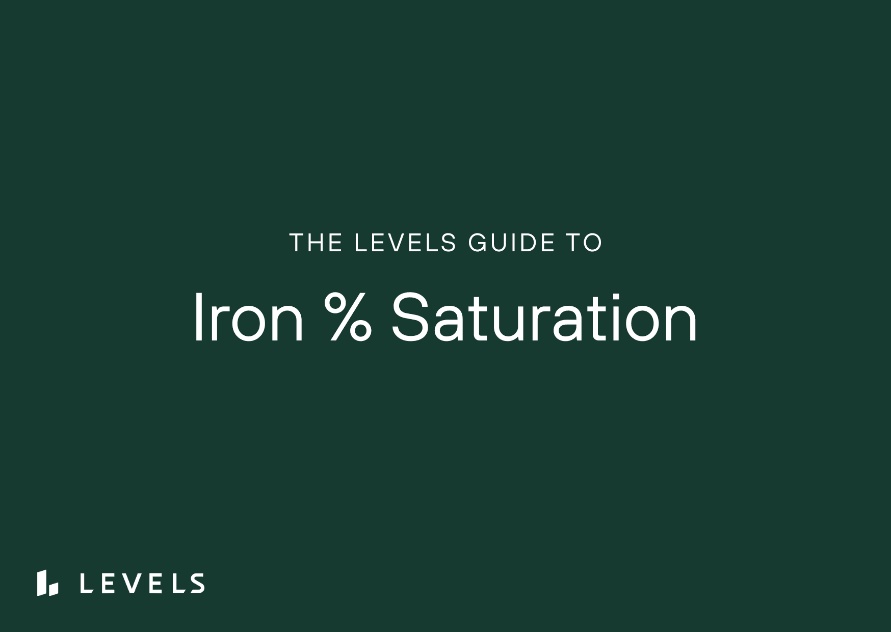 Iron % Saturation (calculated)