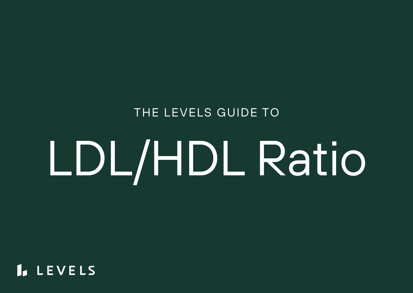 LDL/HDL Ratio