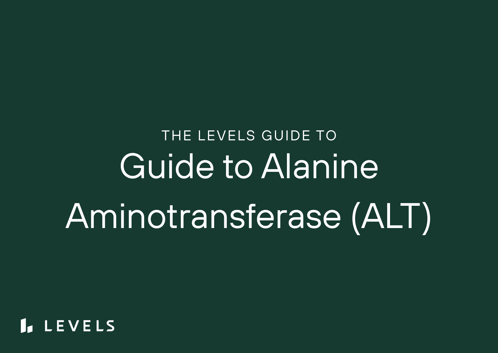Alanine aminotransferase (ALT)