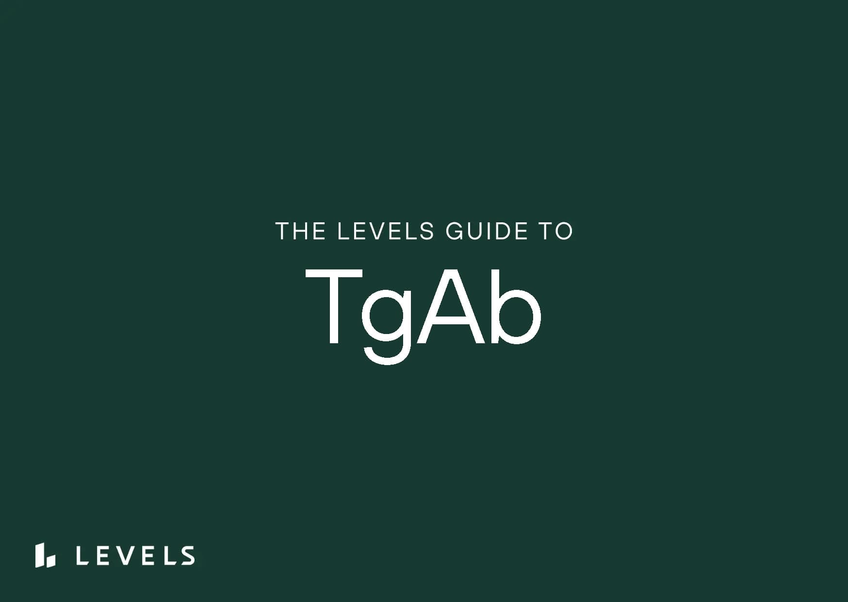 Thyroglobulin Antibodies (TgAb)