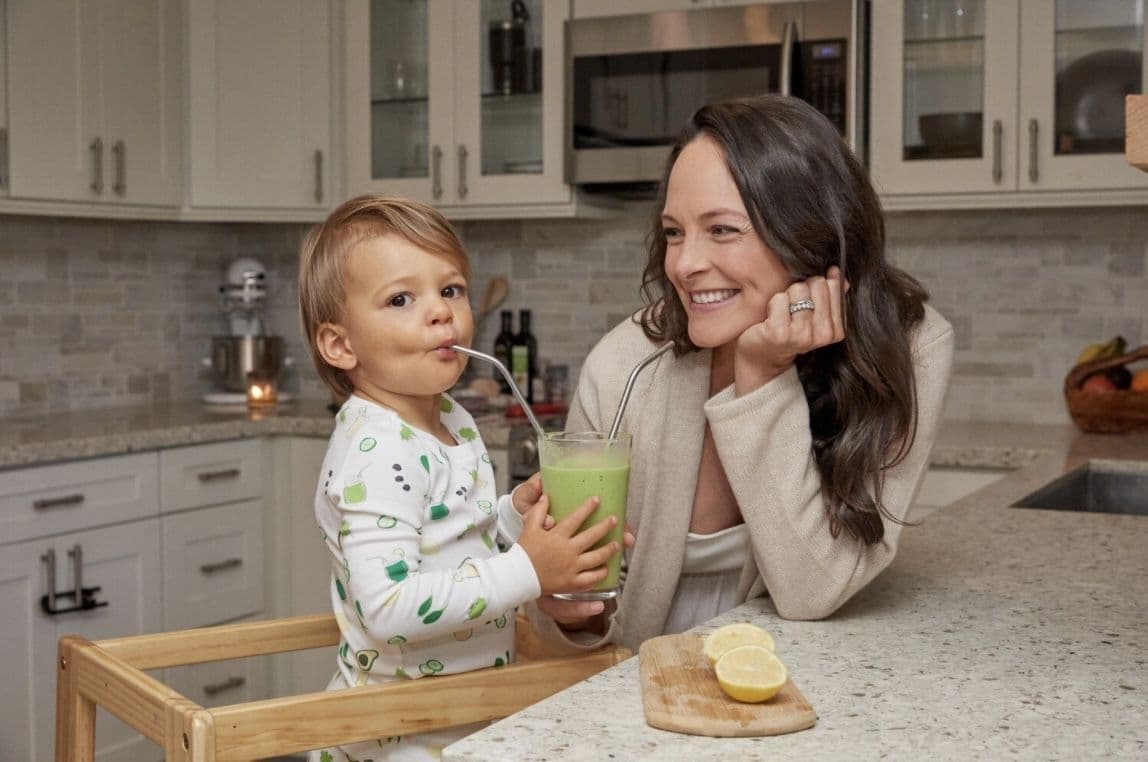 Kids—and parents—are bombarded with processed and sugar-laden foods. Here’s how this mom of two balances good nutrition with healthy attitudes about food.