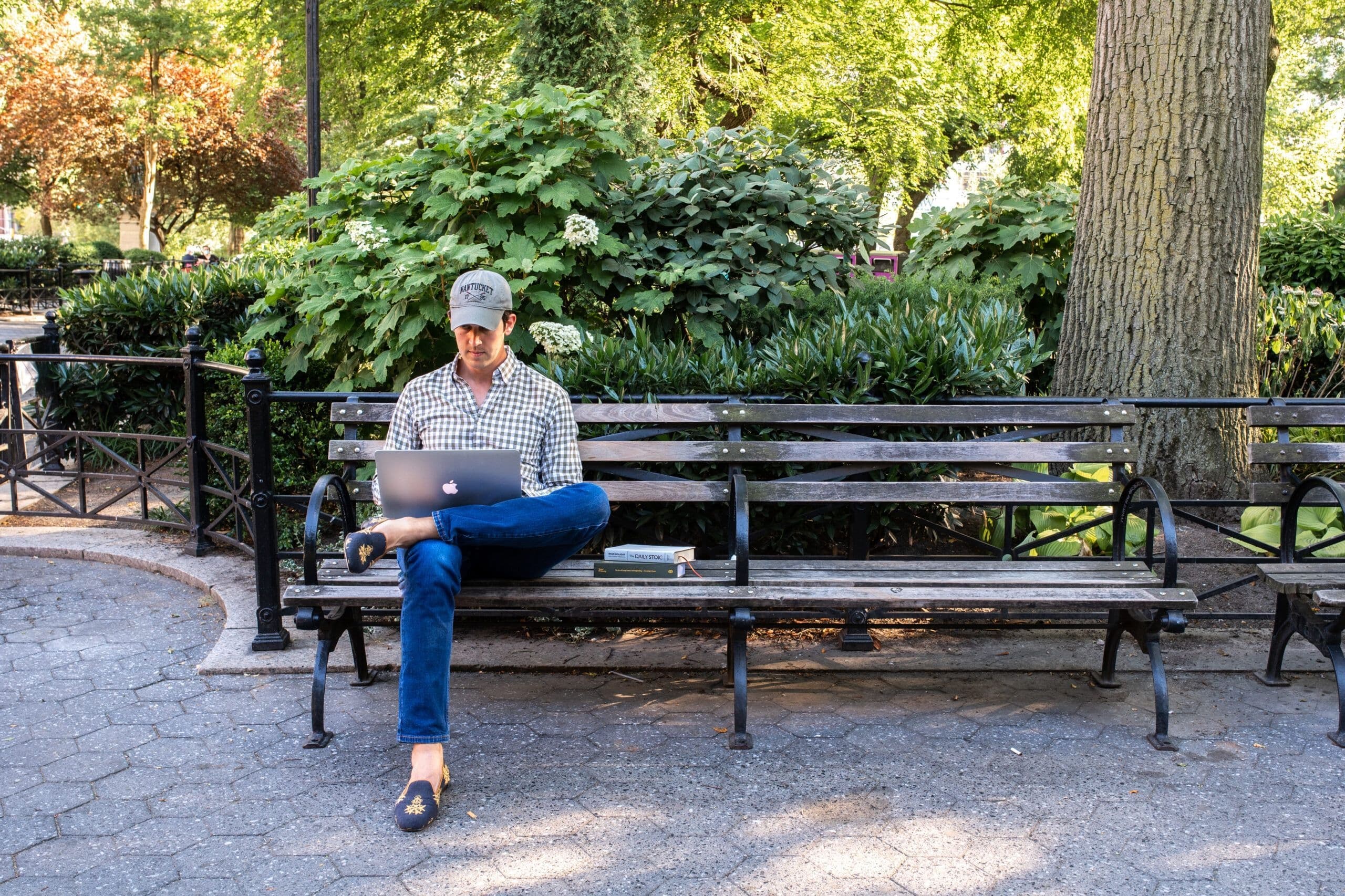 Young professional working in a startup environment