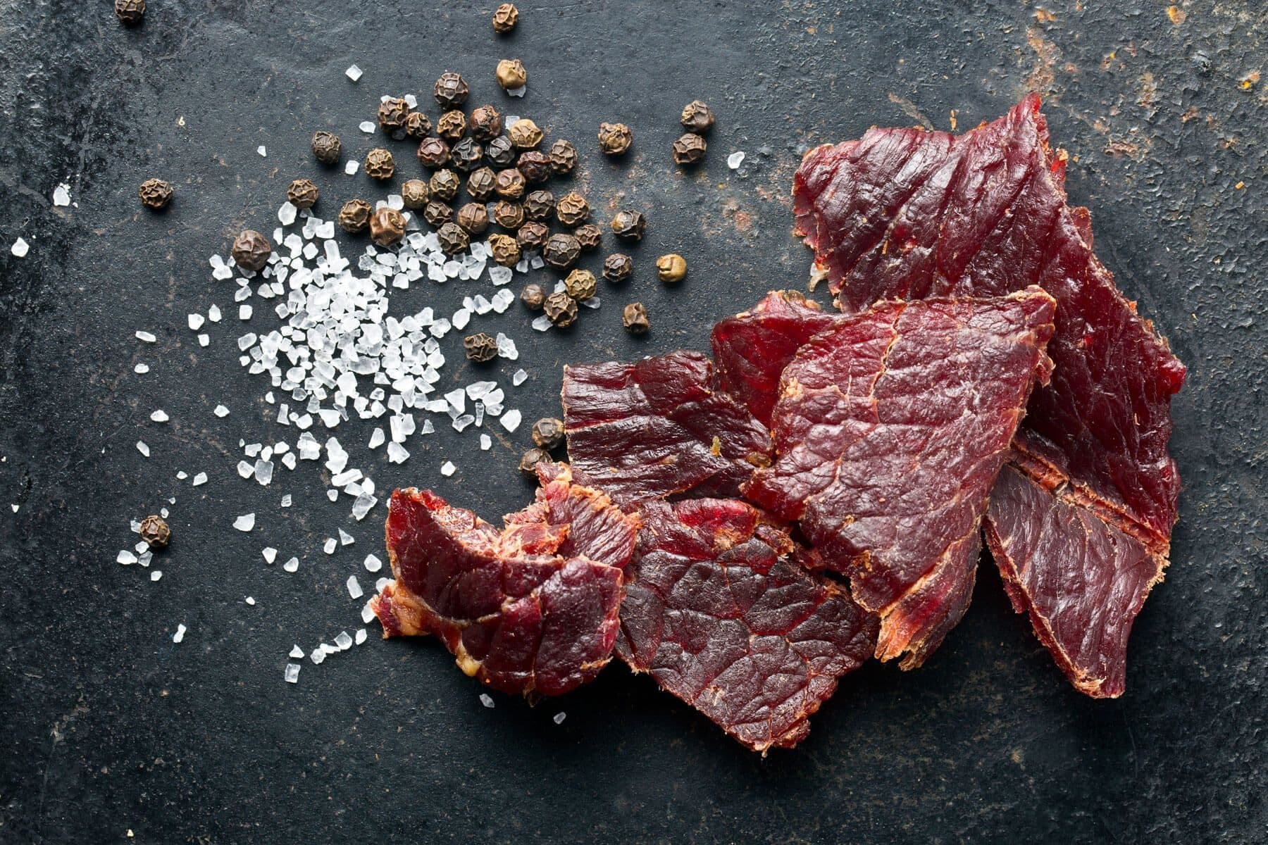 Seek out one of these minimally processed options when you want a high-protein, low-carb, on-the-go healthy snack.